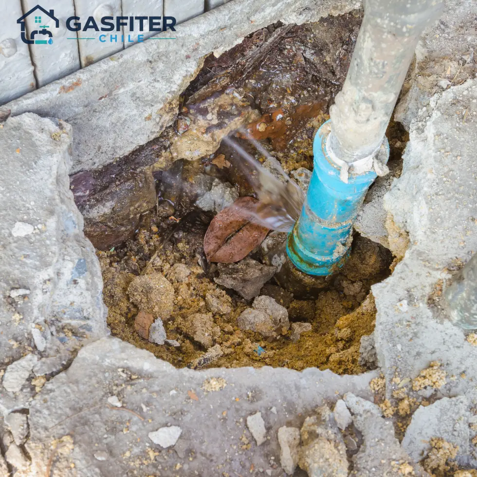 Reparación de fuga de agua en baño y cocina